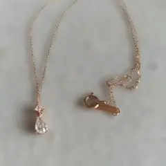 Canal 4℃ K10 ネックレス トパーズ？