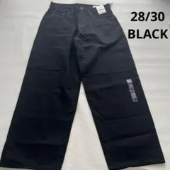 （BLACK）GAP EXTRA BAGGY デニムパンツ 28×30のサムネイル