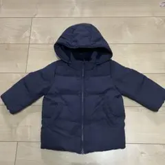 UNIQLO ベビー ダウンジャケット 中綿ジャケット 80 ネイビー