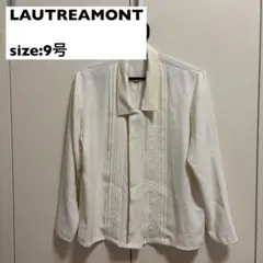 LAUTREAMONT アイボリー 長袖シャツ 9号