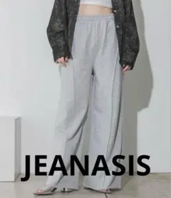 【JEANASIS】ブリーチカコウスウェットパンツ/120203