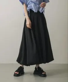 SENSE OF PLACE バルーンスカート Sサイズ ブラック