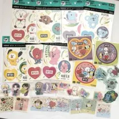 BTS BT21 シール ステッカー 爽健美茶 くら寿司 セット まとめ売り