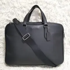 コーチ グラハム スリム 2WAY ブリーフケース A4収納 c8170