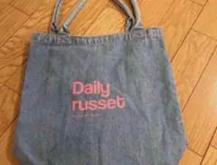 Daily russet デニムトートバッグのサムネイル