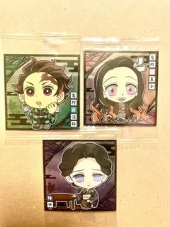 鬼滅の刃　ウエハースシール　3枚セット　ノーマル