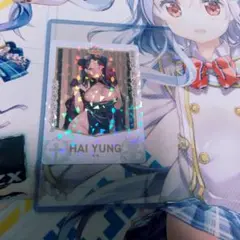 アズールレーン 8周年 EXPO オリジナルピールオフカード レア 海容