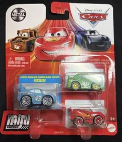 カーズマテル　ミニミニカーズ　ミニレーサーズ　ダメージドキング　チックヒックス