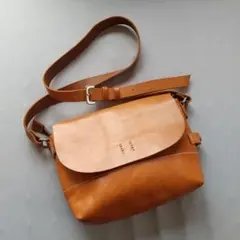 H 1203 MANO FACE マノフェス ショルダーバッグ 本革 レザー