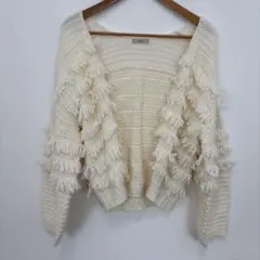 mystic ループ編みカーディガン