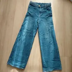 今日までの出品！SOMETHING ワイド　デニムパンツ