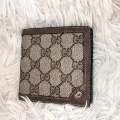 GUCCI 二つ折り財布 GGスプリーム インターロッキングG - メルカリ
