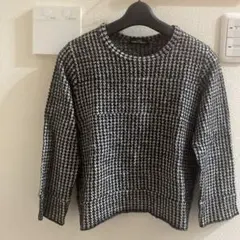 COMME des GARÇONS トリコットニット M ブラック・ホワイト