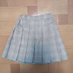 GLOBAL WORK グレンチェック プリーツスカート 160cm