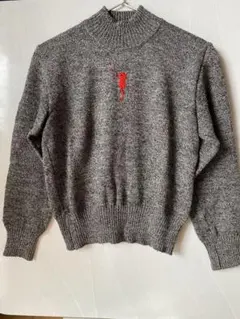 横浜元町フクゾー　ニットセーター ハイネック　チャコールグレー Mサイズ 2025年最新】FUKUZO ニット・セーターの人気アイテム - メルカリ