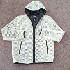 ルコックゴルフ　ホワイトメッシュアウター