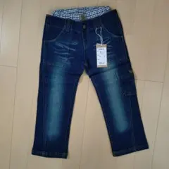 キッズ　デニムパンツ サイズ110 ウエストゴム