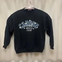 FREAK'S STORE 刺繍トレーナー 黒