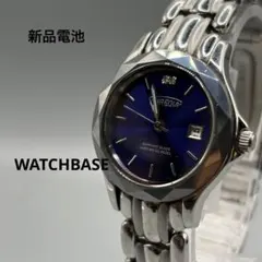 稼働品 AUREOLE オレオール ダイバー メンズ腕時計 回転ベゼル デイト 