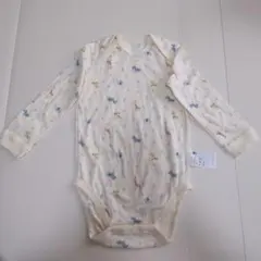 ☆未使用 ユニクロ ボディースーツ 動物柄ボディースーツ 90cm