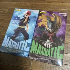 僕のヒーローアカデミア　MAXIMATIC 緑谷出久 轟焦凍 フィギュアセット