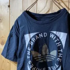 ss4942 アディダス adidas プリントTシャツ トレフォイルロゴ 黒