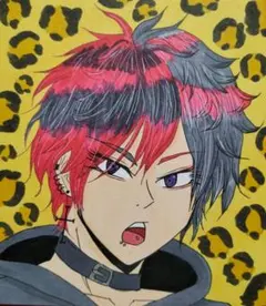 手描きイラスト オリジナル 原画 アナログ