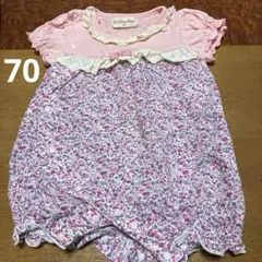 Si-Shu-Non ロンパース 70 花柄 女の子のサムネイル