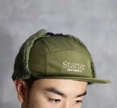 스타터 올리브 그린 플라이트 캡