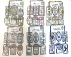 最安値◎クーリア正規品 グラスパーラーステッカー 全6種1枚ずつ 計36枚入り