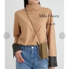 Mila Owen カフスデザイン タートルトップス 0