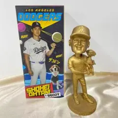 金色　大谷翔平　デコピン　バブルヘッド　来場者限定　スタジアム配布　ドジャース