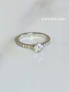 SWAROVSKI ハーフエタニティ リング 55のサムネイル