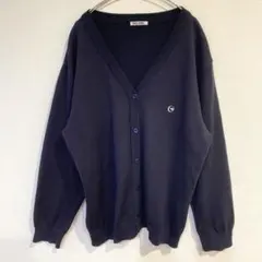 【 RAD-ONE】ニットカーディガン Vネック フルボタン 長袖 学生 LL