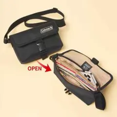 MonoMax　モノマックス付録　Colemanお財布ショルダーバッグ