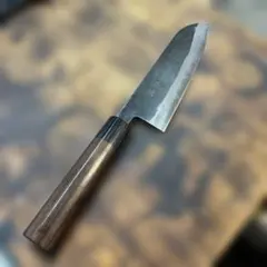 包丁 三徳包丁 青二鋼 紫檀八角柄 165mm - メルカリ