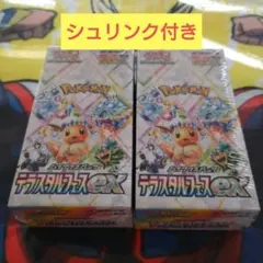 ポケモンカードゲーム テラスタルフェスex 2BOX シュリンク付き 未開封