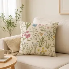 2025年最新】柄：フラワー クッションカバーの人気アイテム