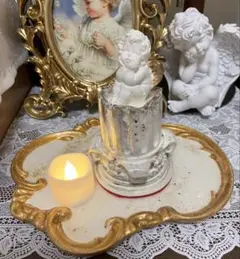 キャンドルホルダー 置物