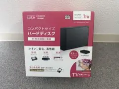 アイリスオーヤマ　4K放送対応ハードディスク1TB HDCZ-UT1K-IRのサムネイル