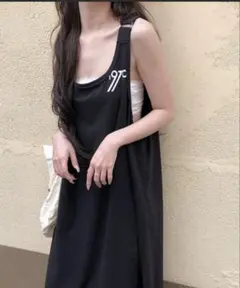 キャミワンピース ジャンパースカート 夏