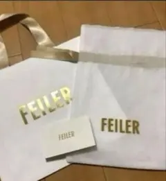 FEILER ショッピングバッグと巾着袋セット