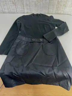 PAGEBOYブラック長袖ワンピース