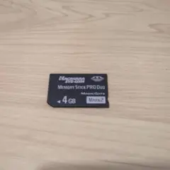 送料無料 ハギワラシスコム 4GB メモリースティックデュオ PSP