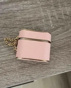 AirPods3ケース ピンク ゴールドチェーンのサムネイル