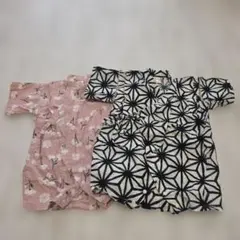 【✨即購入OK✨】2着セット ピンク ブラック 80cm