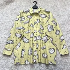 白タグ✨近年　マックスマーラ　ポプリン　ブラウス　Mボタン　天使　40のサムネイル