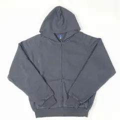 yzy gap zip hoodie dark gray