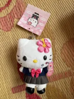 サンリオ　ハローキティ ぬいぐるみ マスコット 平成コギャル スクール　アベイルのサムネイル