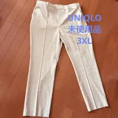 ユニクロスマートアンクルパンツ3XL チェック柄